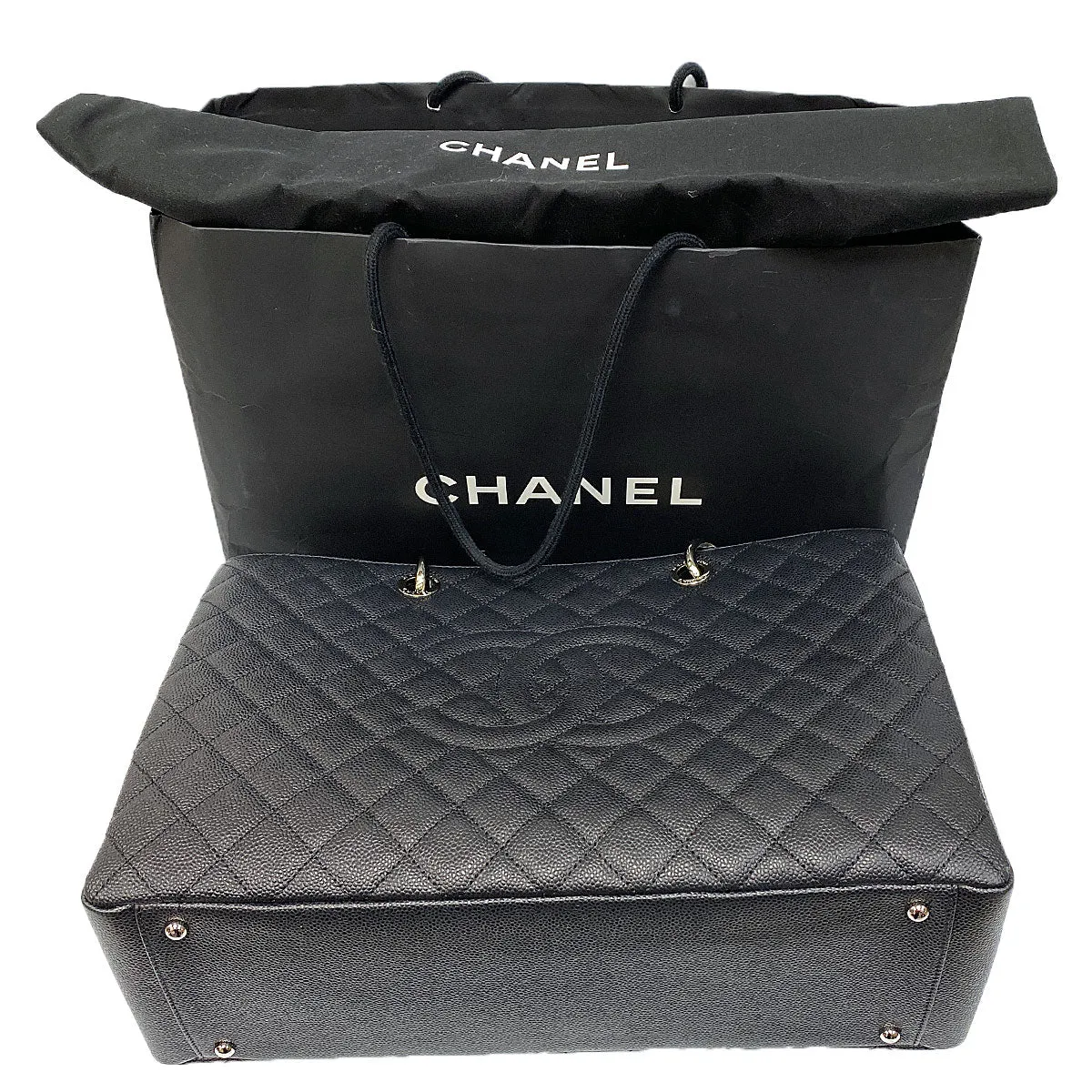 Chanel Caviar Grand Shopping Tote GST