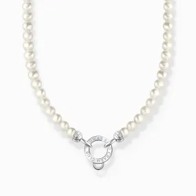 Charm Club Pearls Necklace KE2187-167-14