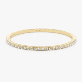 Diamond Stretch Tennis Bracelet, Freja