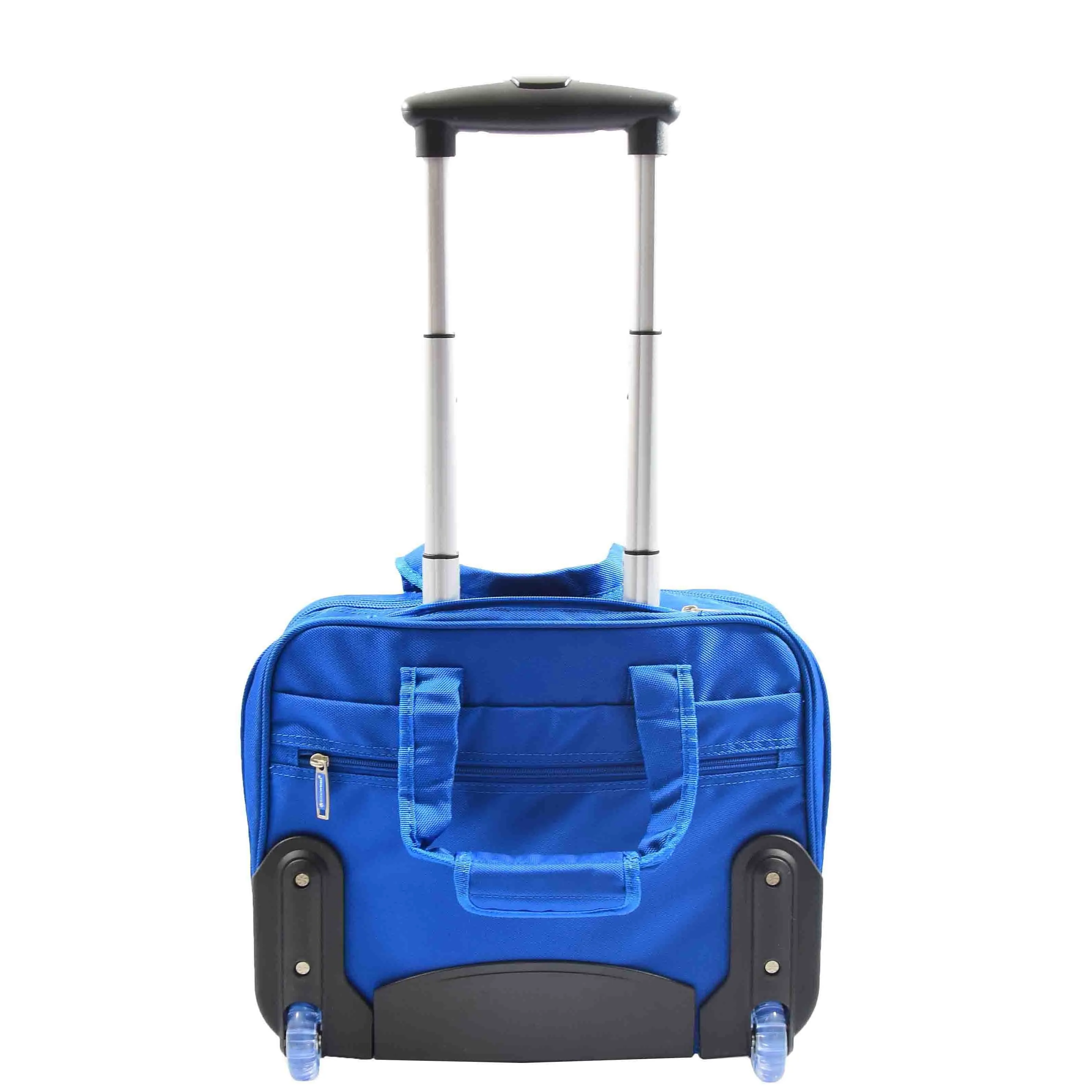 DR603 Wheeled Laptop Business Briefcase Pilot Case Blue