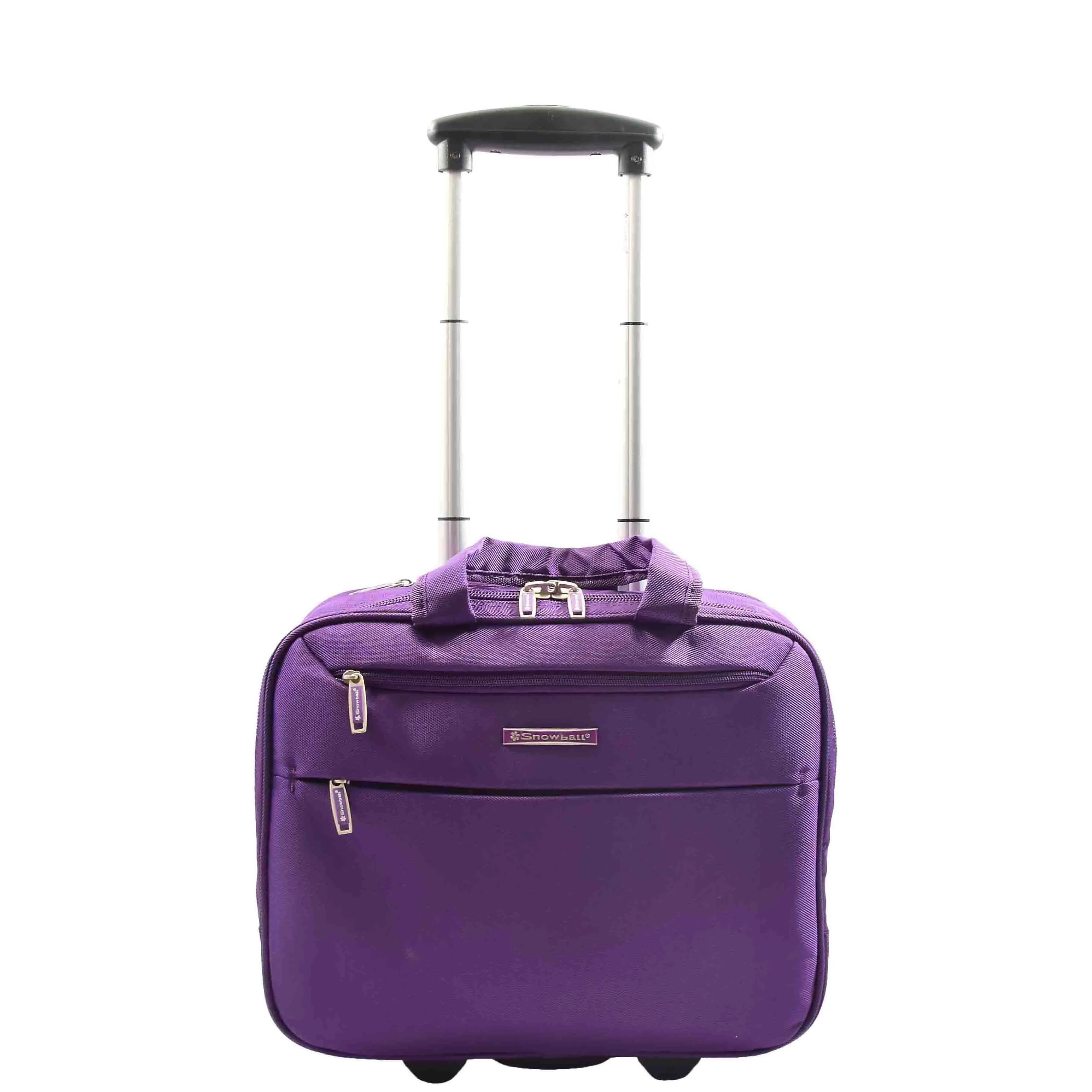 DR603 Wheeled Laptop Business Briefcase Pilot Case Purple