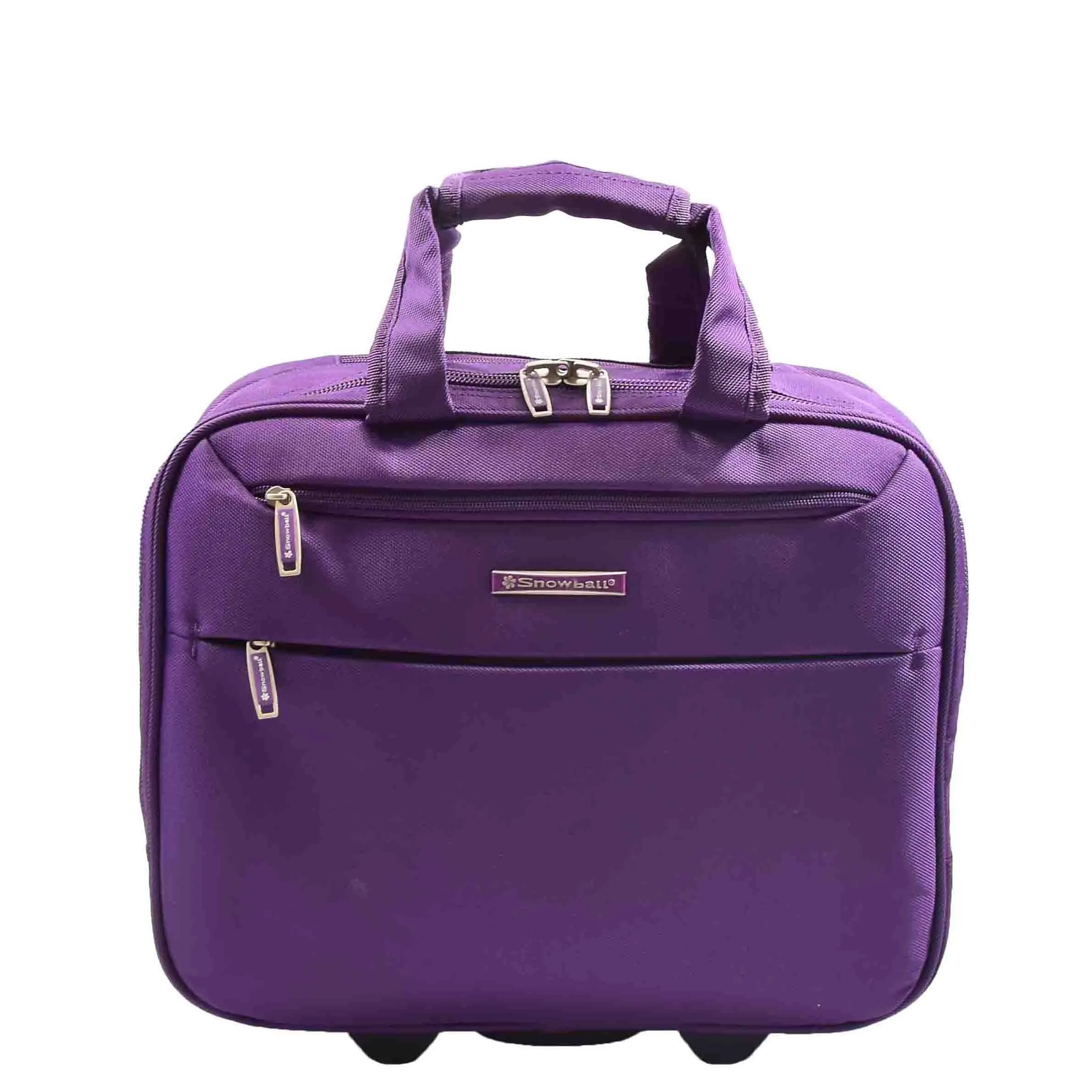 DR603 Wheeled Laptop Business Briefcase Pilot Case Purple