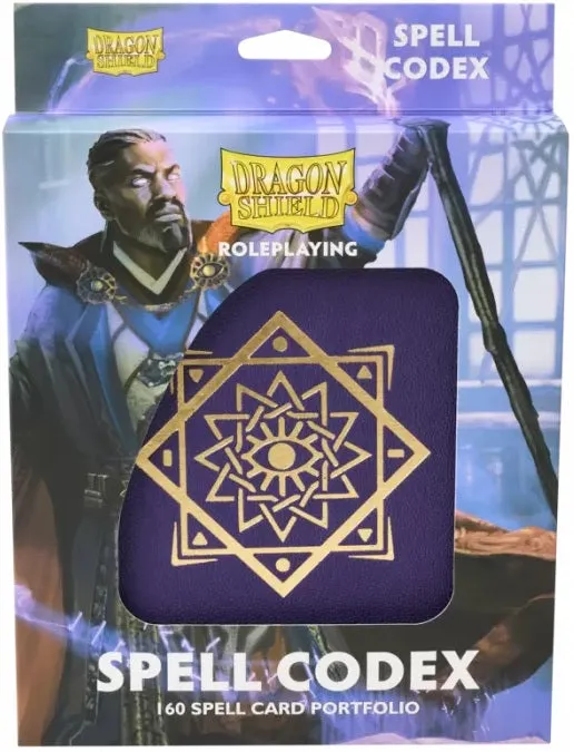 Dragon Shield Roleplaying Spell Codex Arcane Purple