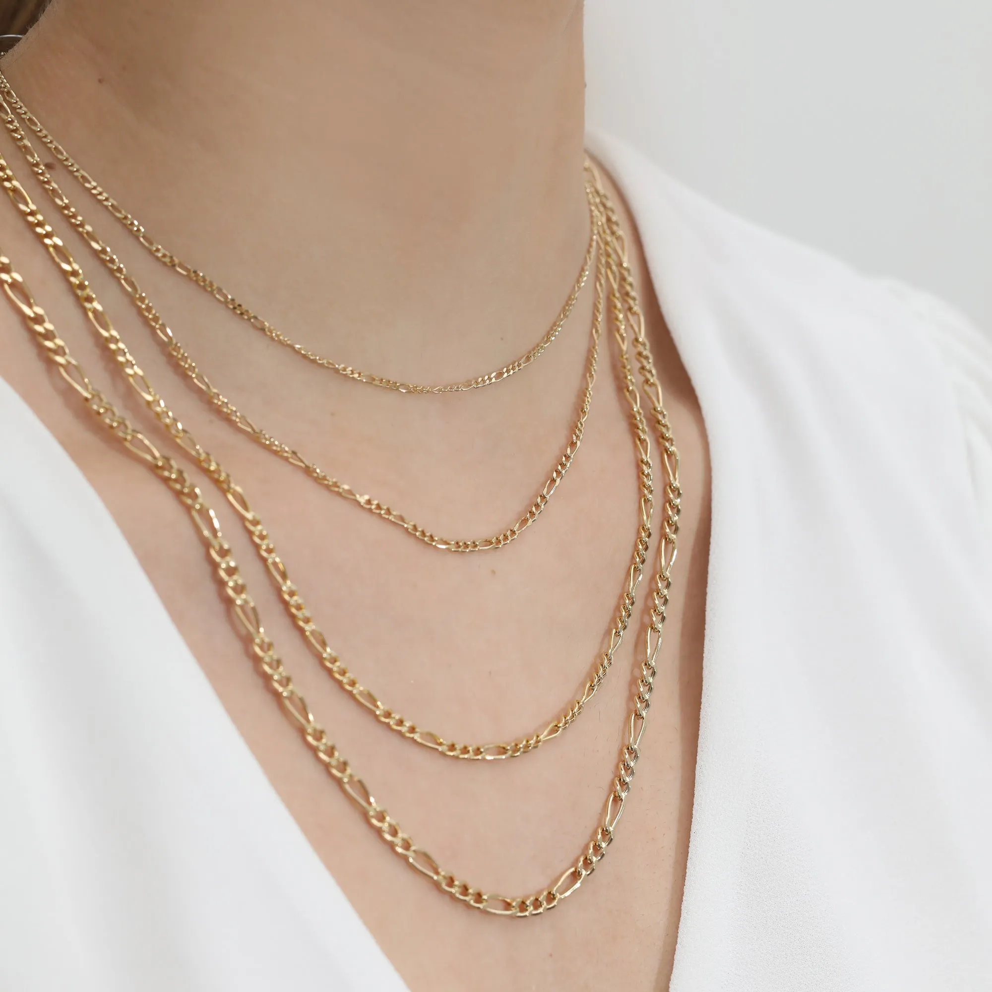 Figaro Chain Necklace, Suzanne