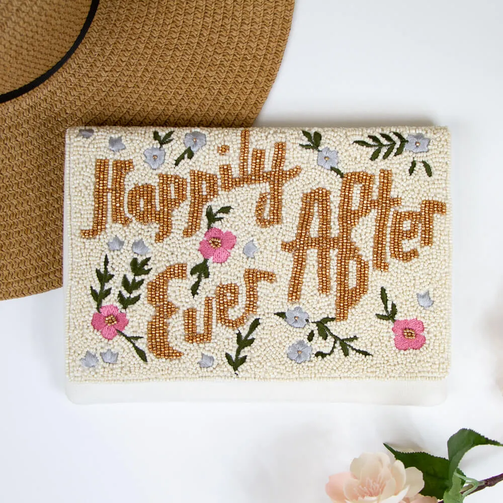 Floral Happily Ever After Clutch Bag