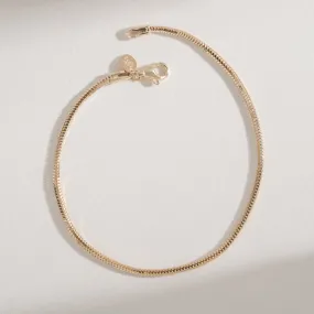 Gold Snake Chain Bracelet, Noa