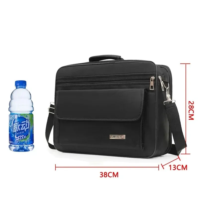 High-Capacity Briefcase Travel Laptop Protection Business Document Information Storage Bags Weekend Organizer Handbag Accessories