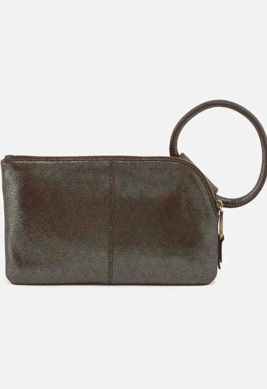 Hobo - Sable Wristlet Coffee Galaxy Leather