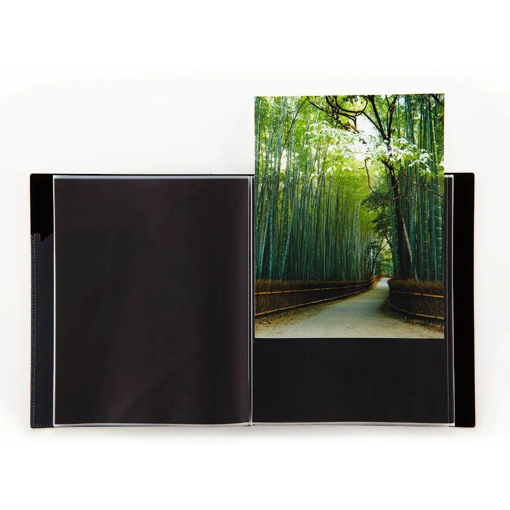 Itoya Art ProFolio, Black 60-Sleeve 8.5x11"