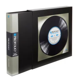 Itoya Vinyl Record ProFolio, Black 12-Sleeves for 12" Records