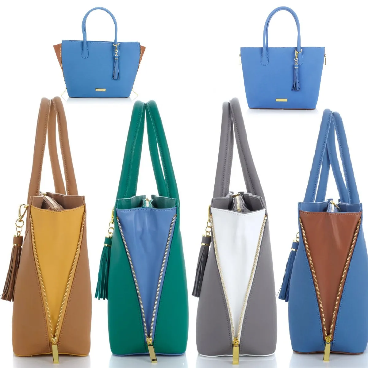 JOY & IMAN Fashionably Functional Pop Tote with RFID