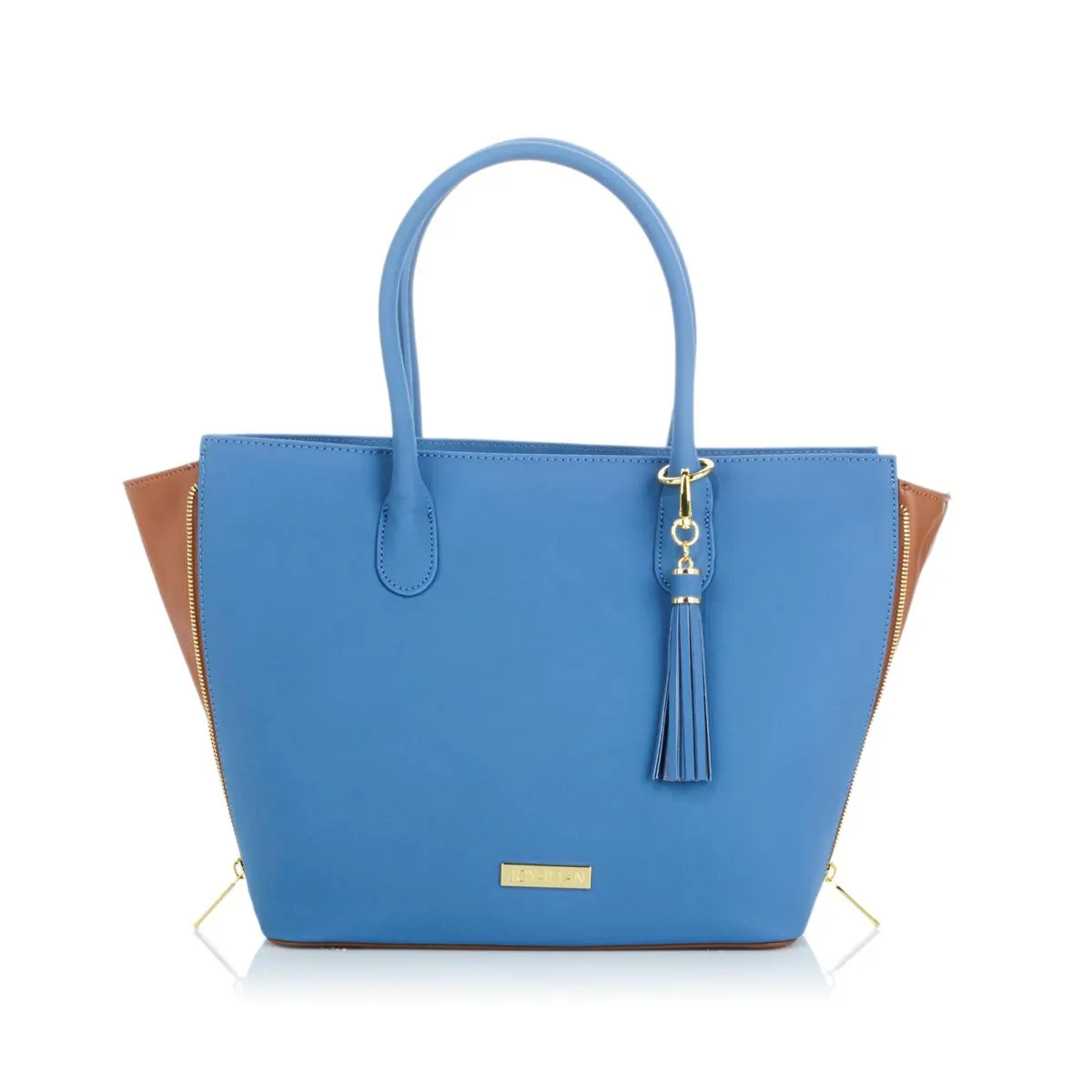 JOY & IMAN Fashionably Functional Pop Tote with RFID