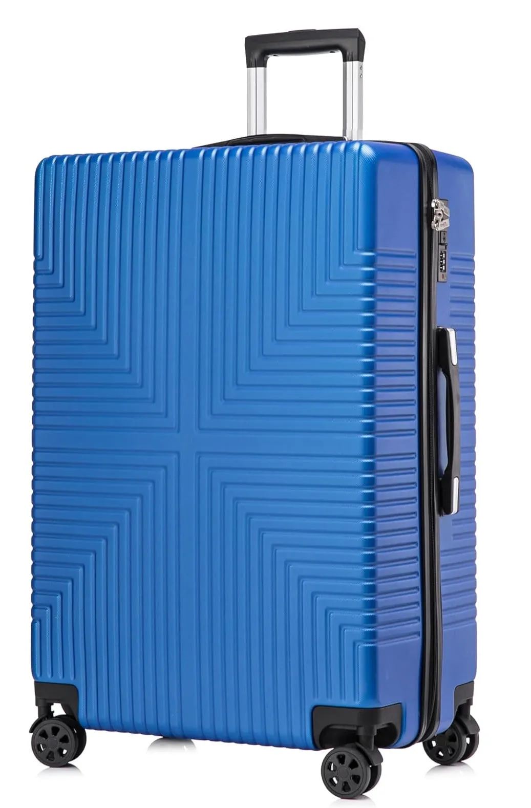 Medium ABS-30 Lightweight Hard Shell Suitcase - Blue