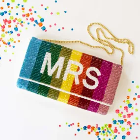 Mrs. Rainbow Clutch Bag