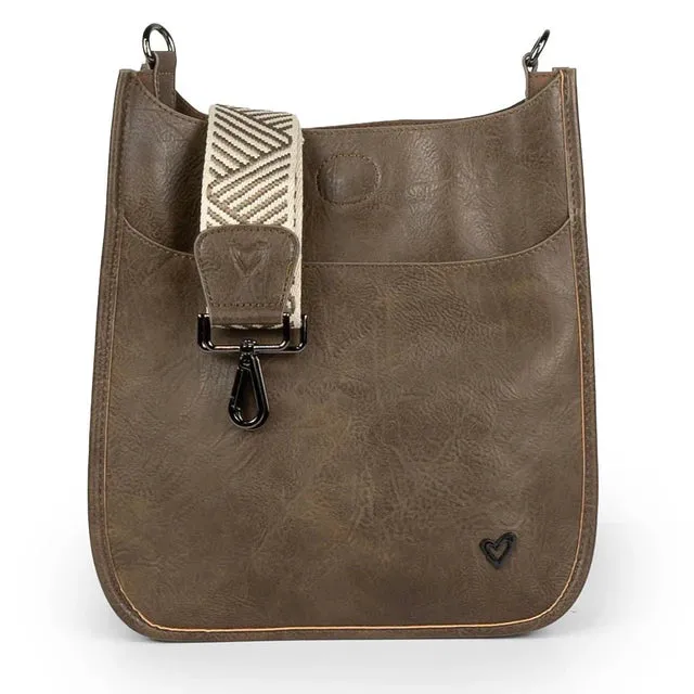 preneLOVE - Oakville Vegan Leather Messenger Bag