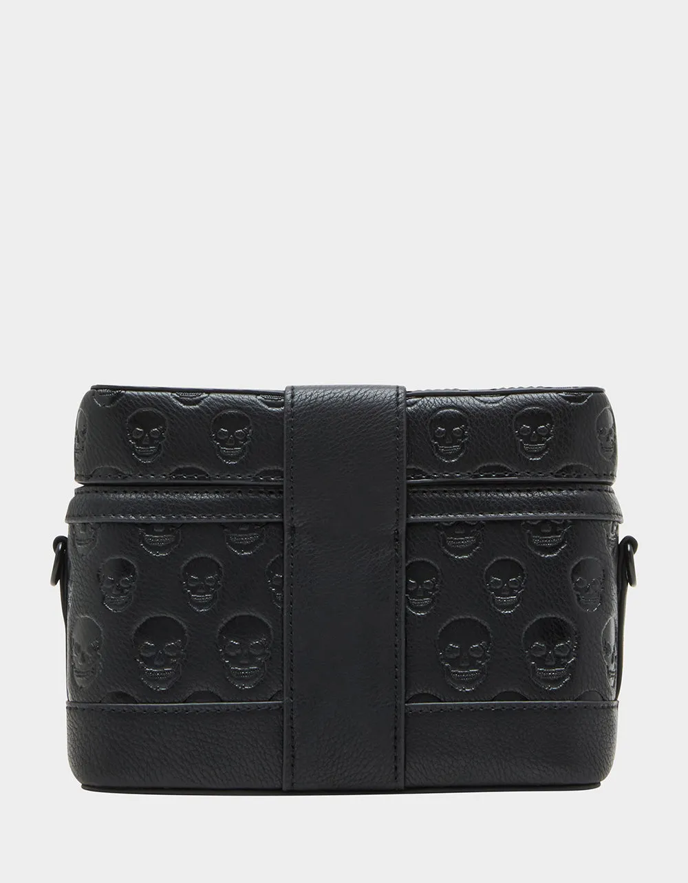 SKULL BOSS VANITY BAG BLACK