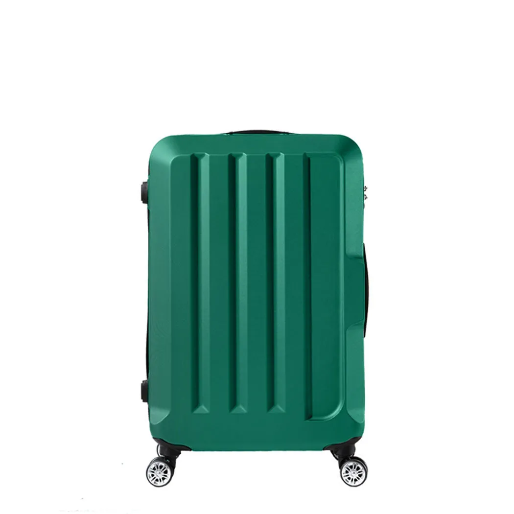 Slimbridge 24" Travel Luggage Lightweight Green 24 inch