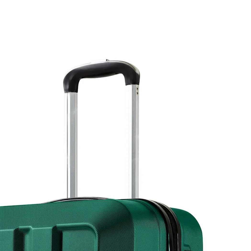 Slimbridge 24" Travel Luggage Lightweight Green 24 inch