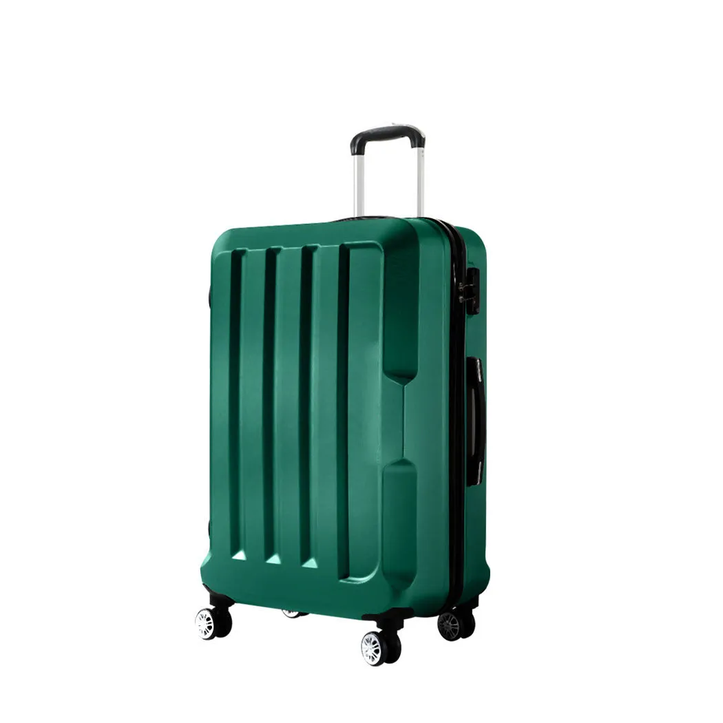 Slimbridge 24" Travel Luggage Lightweight Green 24 inch