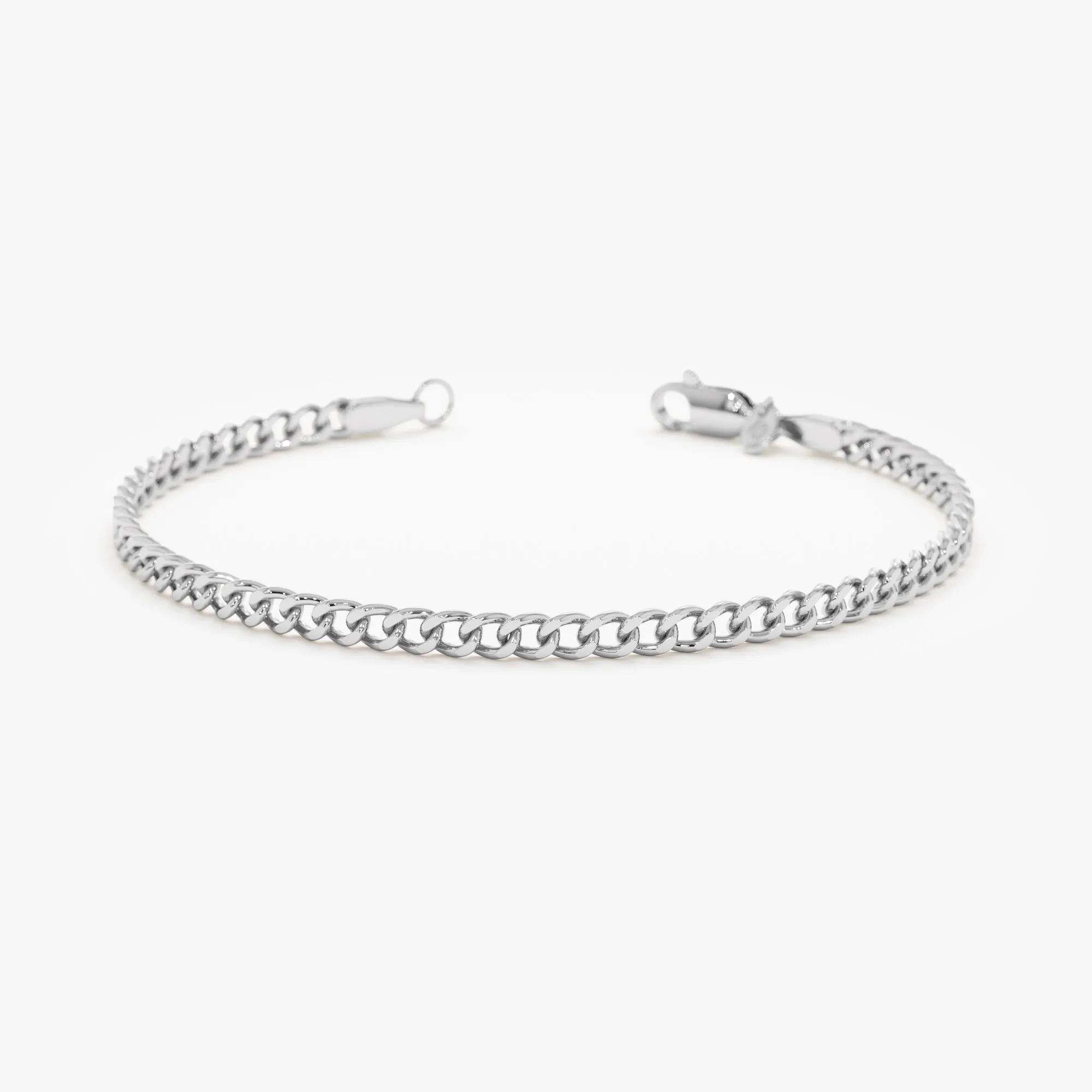 Thick Cuban Chain Bracelet, Mira